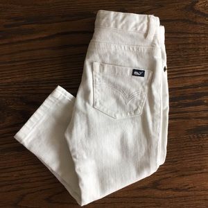 🐳 Vineyard Vines white skinny jeans 2T